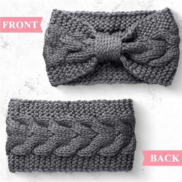 13 Pieces Women Ear Warmer Winter Knitted Headband main image 5